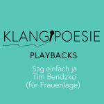 Sag Einfach Ja Tim Bendzko Playback Karaoke Instrumental