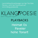 Heimat es Paveier Piano Playback Karaoke Instrumental