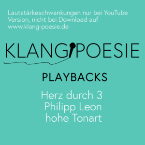 Herz durch 3 Philipp Leon Piano Playback Karaoke Instrumental