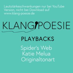 Spider's Web Katie Melua Piano Playback Karaoke Instrumental